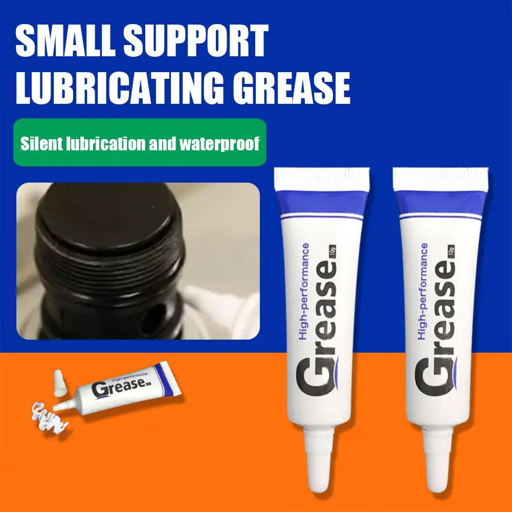 1pcs Waterproof Food Grade Silicone Lubricant Grease Lithium 10g Maintenance Repair Equipment Car Chain Valves Tools Grease W4A3