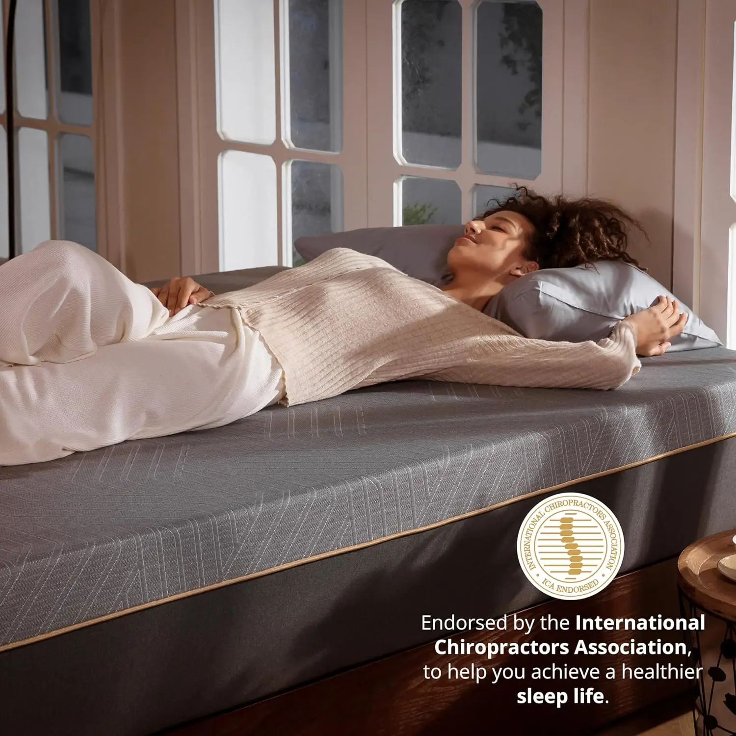 EGOHOME Colchão de espuma viscoelástica Cal King de 12 polegadas para dor nas costas, cama de gel de cobre refrescante em uma caixa, espuma feita nos EUA, CertiPUR-US Cert