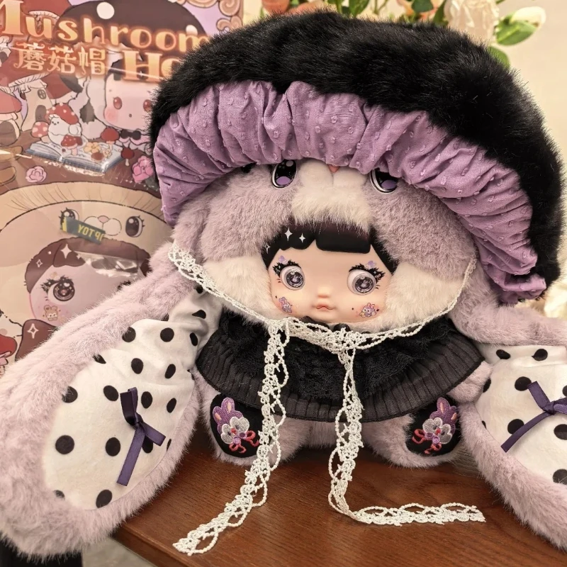 

New Nommi 400% Mushroom Hat Series Blind Box Hot Seller Plush Toys Mystery Box Limited Edition Gift Original Box Surprise Gift