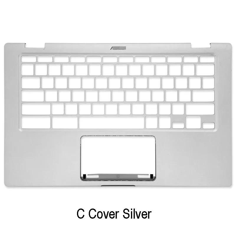 Para Chromebook Flip C435TA C434TA-DS588 Tampa Traseira Superior do Laptop Palmrest Carcaça Inferior Superior Prata shell