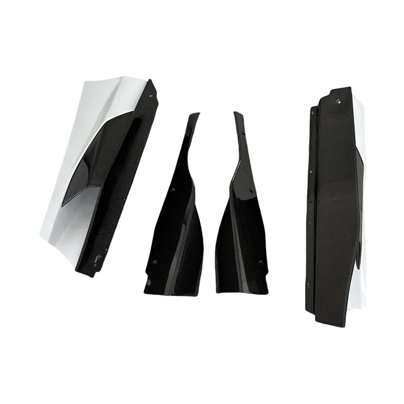 

Подходит для модернизации McLaren 720S до 765lt, модифицированного комплекта кузова, боковых юбок, брызговиков, заднего спойлера, комплекта из углеродного волокна.