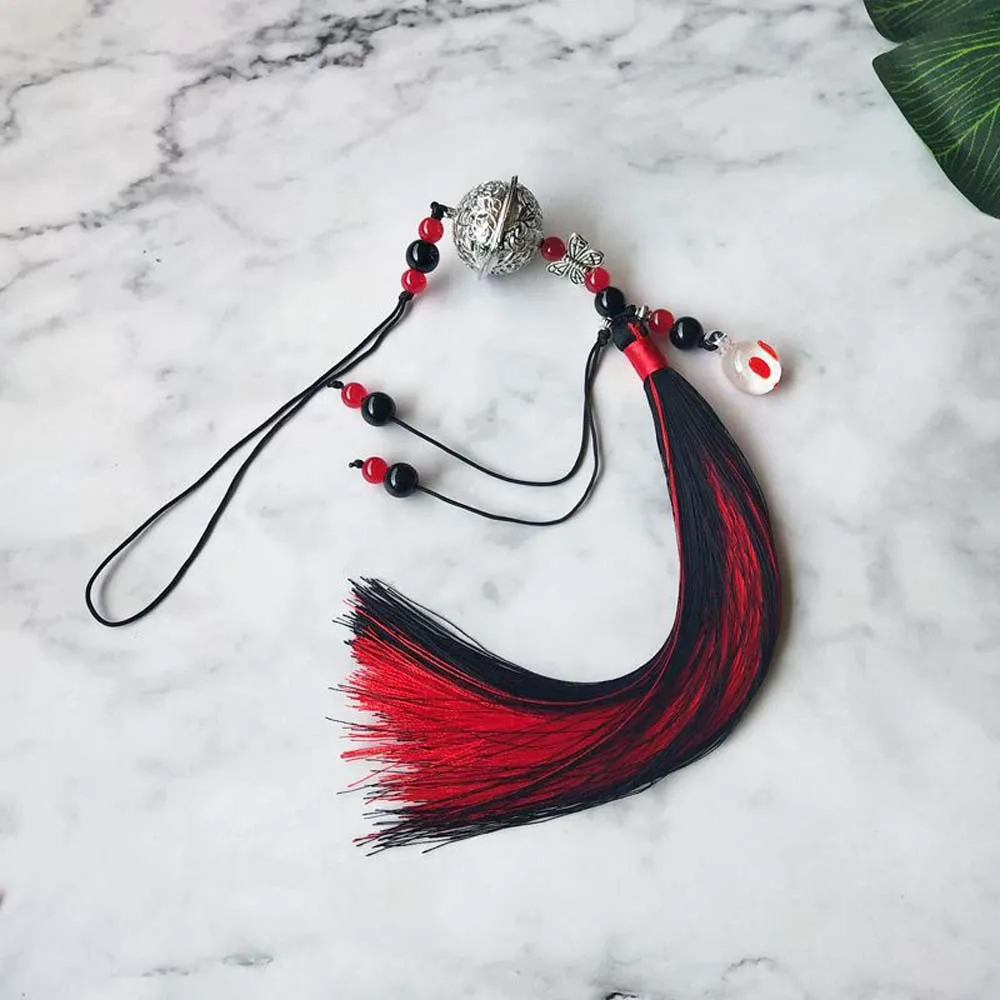 Keychain Pendant Decorations Bag Pendant Chen Qing Ling Tassel Ornaments Car Pendant Chen Qing Ling Cosplay Prop Mo Dao Zu Shi