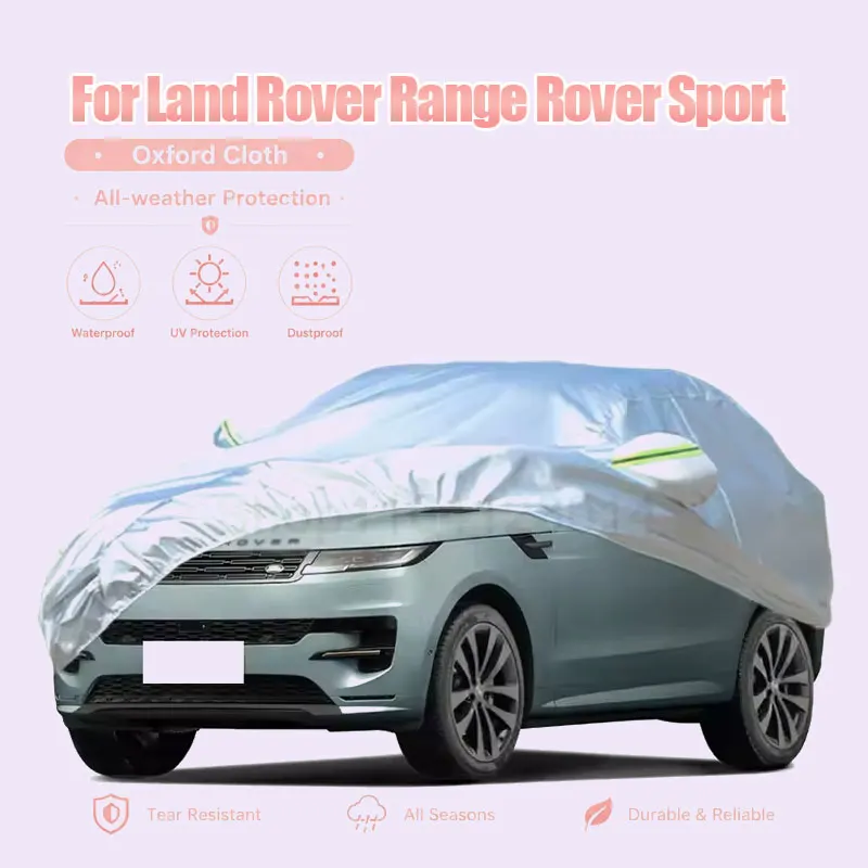 

For Land Rover Range Rover Sport Full Car Cover Reflective Strips Waterproof Snowproof Dustproof UV Protection Exterior Accessor