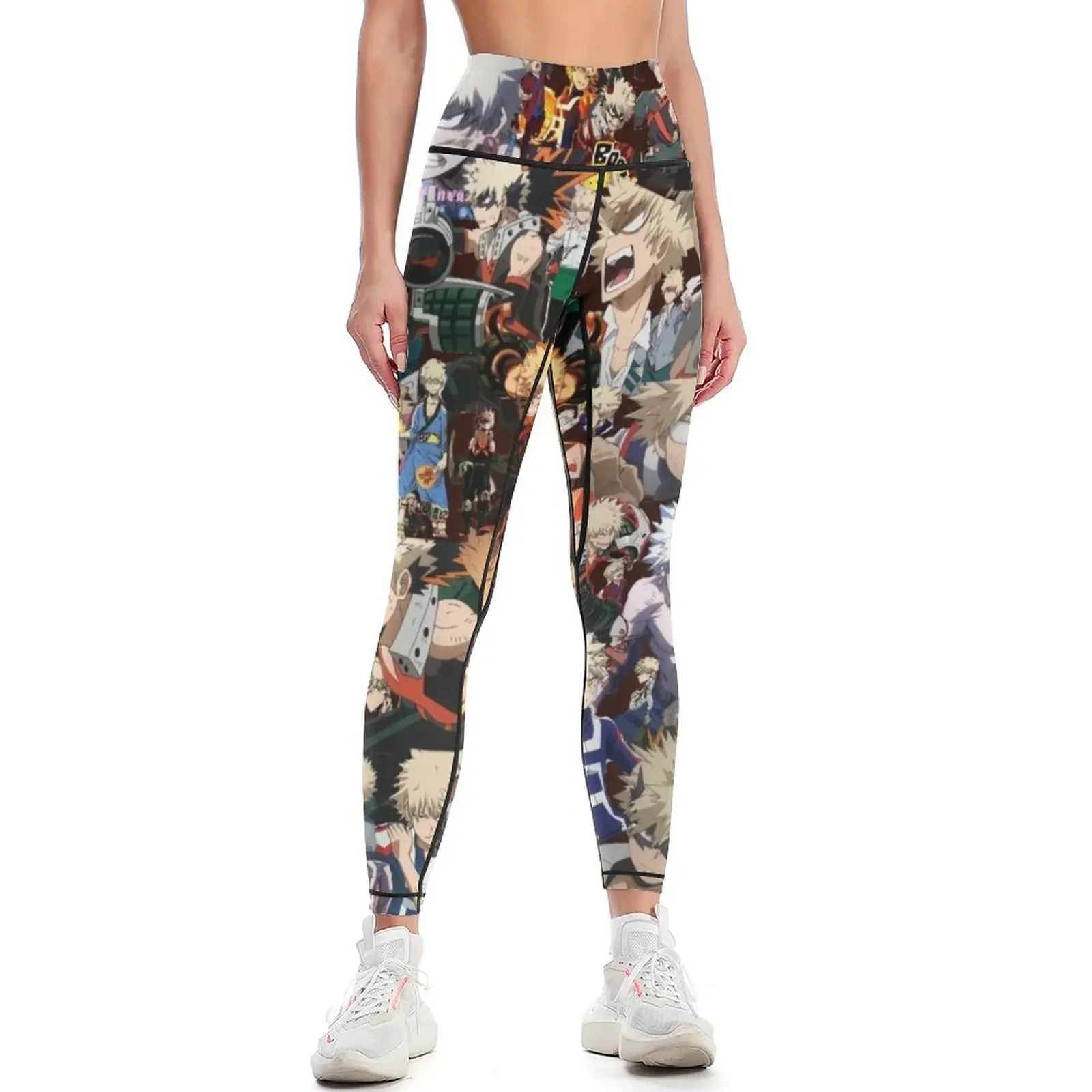 

do you truly love bakugou katsuki Leggings Golf wear gym pants Tight fitting woman Womens Leggings