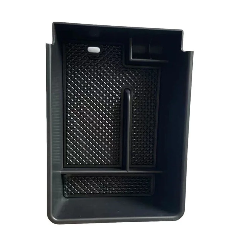 Black Auto Center Armrest Storage Box Container Stowing Glove Tray For Haval H6 2021 - 2024 Plastic Interior Refit Accessories