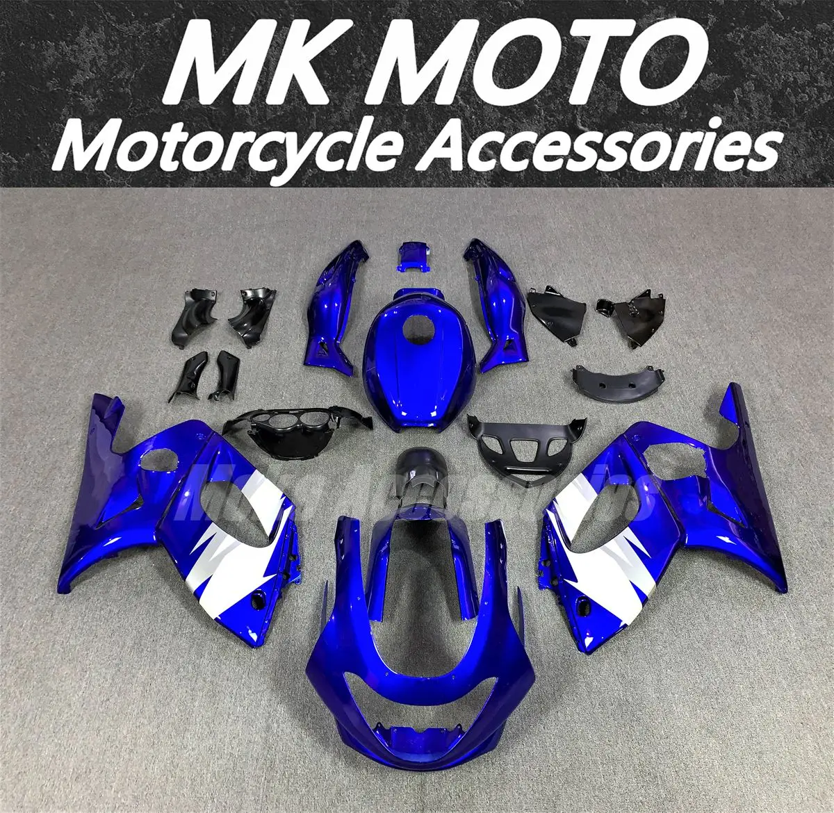 

Moke moto Motorcycle Fairings Kit Fit For Yzf600r 1997 1998-2005 2006 2007 Bodywork Set High Quality Injection New Blue White