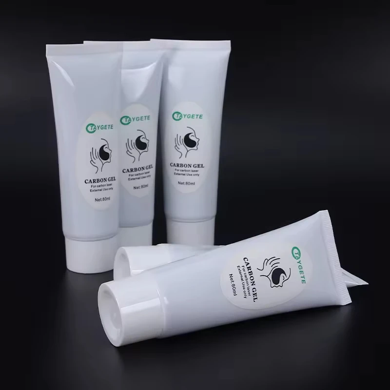 80Ml Carbon Skin Peel Crème Gel Voor Carbon Gel Voor Nd Yag Laserbehandeling Zwarte Pop Huidverjonging