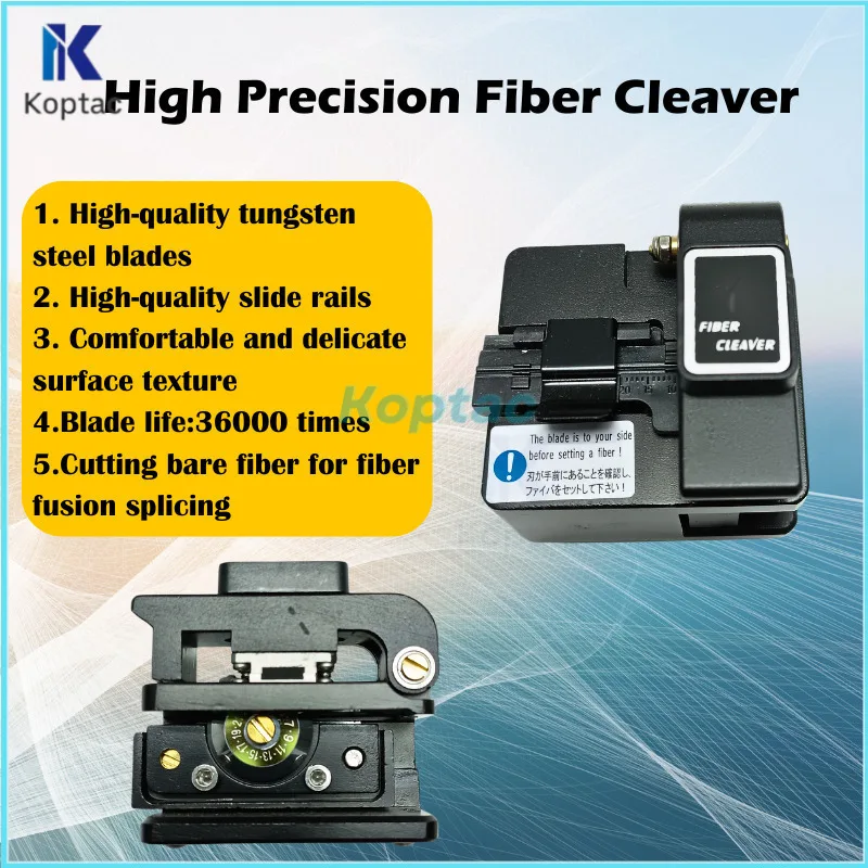 

High Precision Optical Fiber Cleaver Fiber Optic Cutter Blade Cutting Knife Fiber Optic Tools FTTH