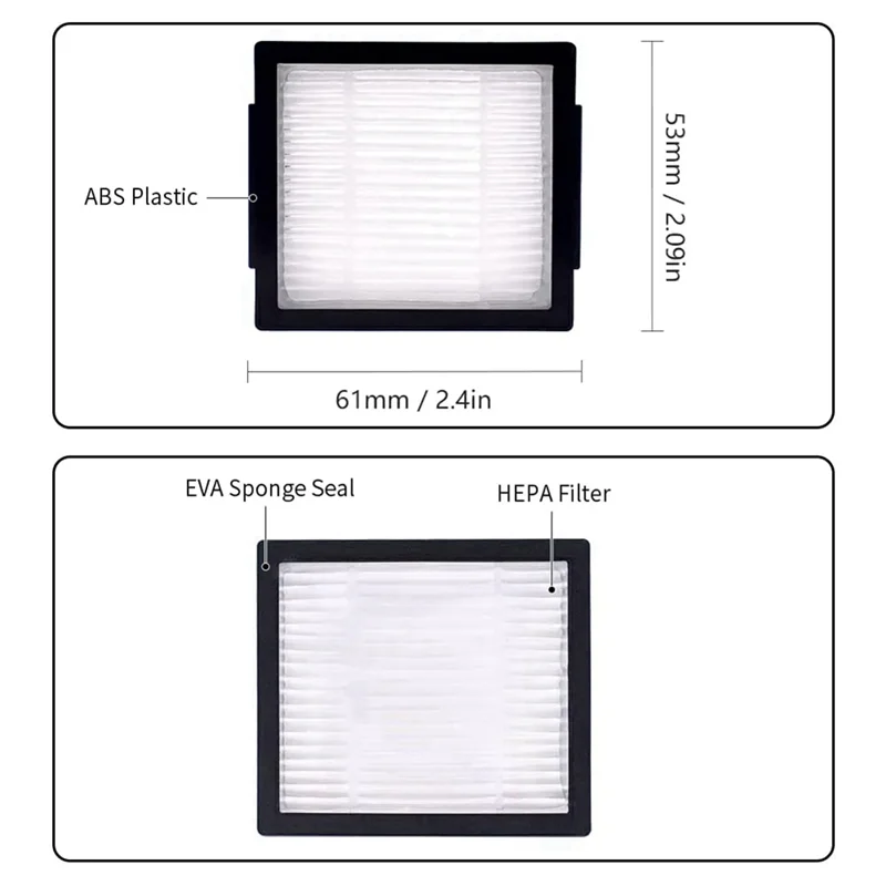 ABBN-For Irobot Roomba Combo I5 / I5+ / J5 / J5 + جهاز آلي لتنظيف الأتربة فرشاة جانبية رئيسية فلتر Hepa ملحقات أجزاء