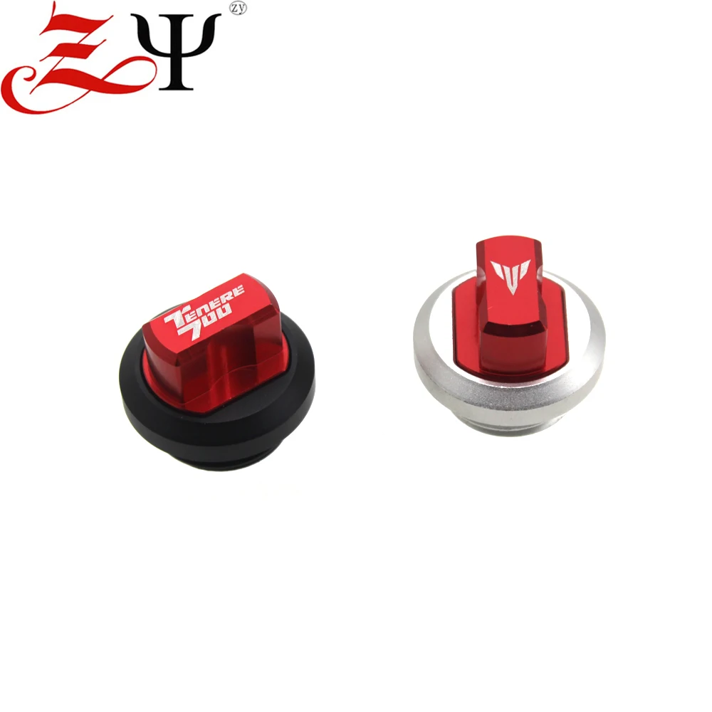 MT07 TENERE700 Motorcycle Accessories CNC Plug Cover Engine Oil Filler Screw Cap For Yamaha MT 07 TENERE Tracer 700 GT