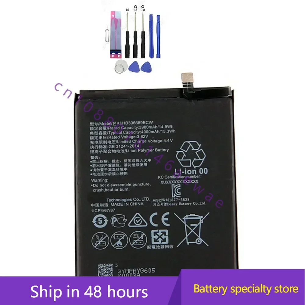 

HB396689ECW аккумулятор 4000 мАч для мобильного телефона Huawei Mate 9 батареи + Инструменты + отслеживание