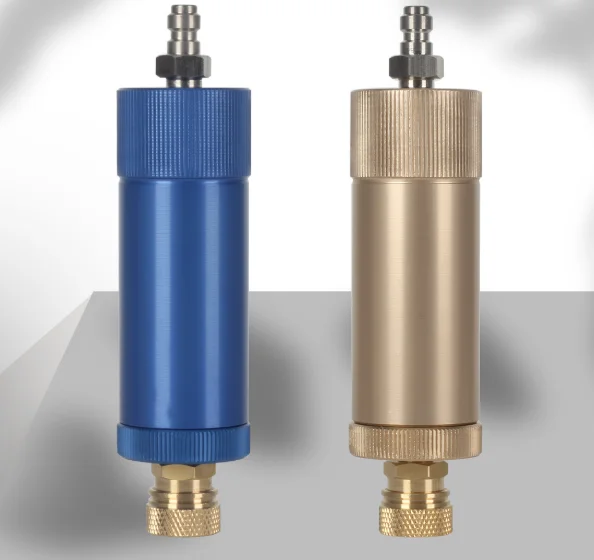 1pc High-Pressure Air Water Separator Filter Double-Layer-Filtration Moisture Control For 4500PSI Systems Sports Air Tanks