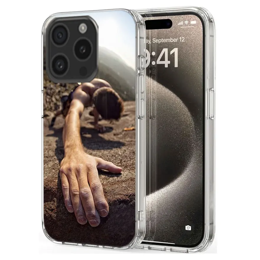 Extreme Adventure Rock Climbing Clear Phone Case For Apple iPhone 12 13 Mini 11 14 15 16 Pro Max Cover XS MAX XR Soft