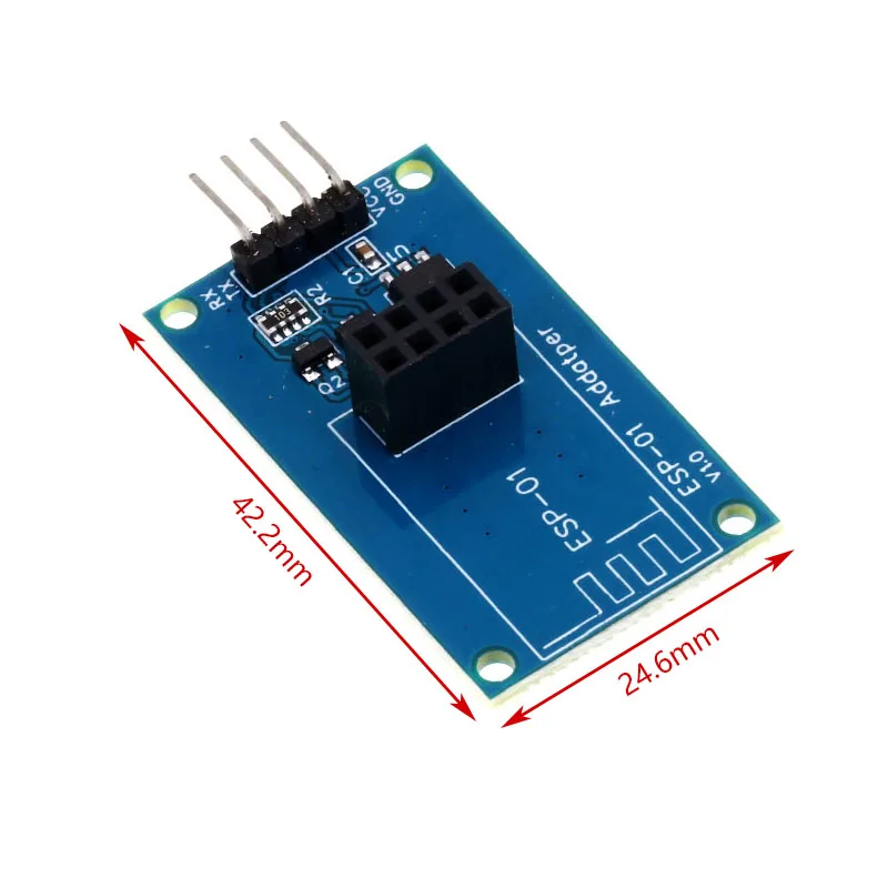 ESP8266 ESP-01 ESP01 Serial Wireless WIFI Module for Arduino Transceiver Receiver Adapter Board for UNO R3 One 3.3V 5V
