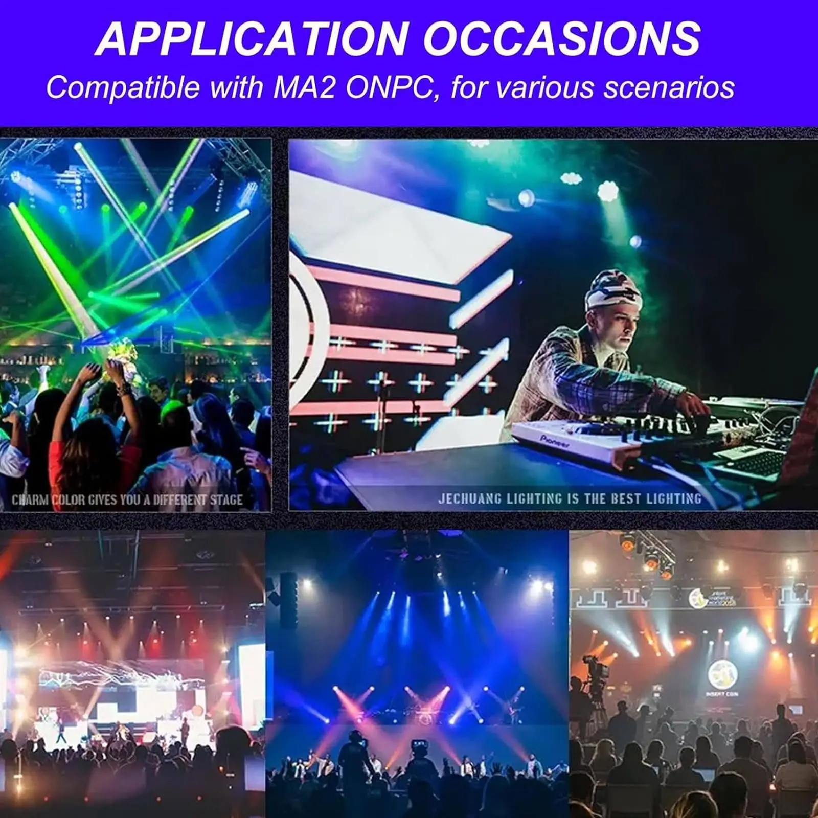 MA2 Command Wing Console DMX Computer Controller Par Moving Head DJ Mixer Controller for Stage Light Club