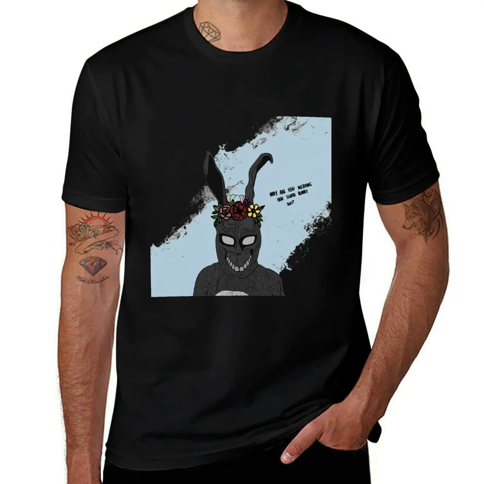 

That stupid bunny suit T-Shirt cotton t shirts man 100% t shirt man plain anime tshirt T-Shirt