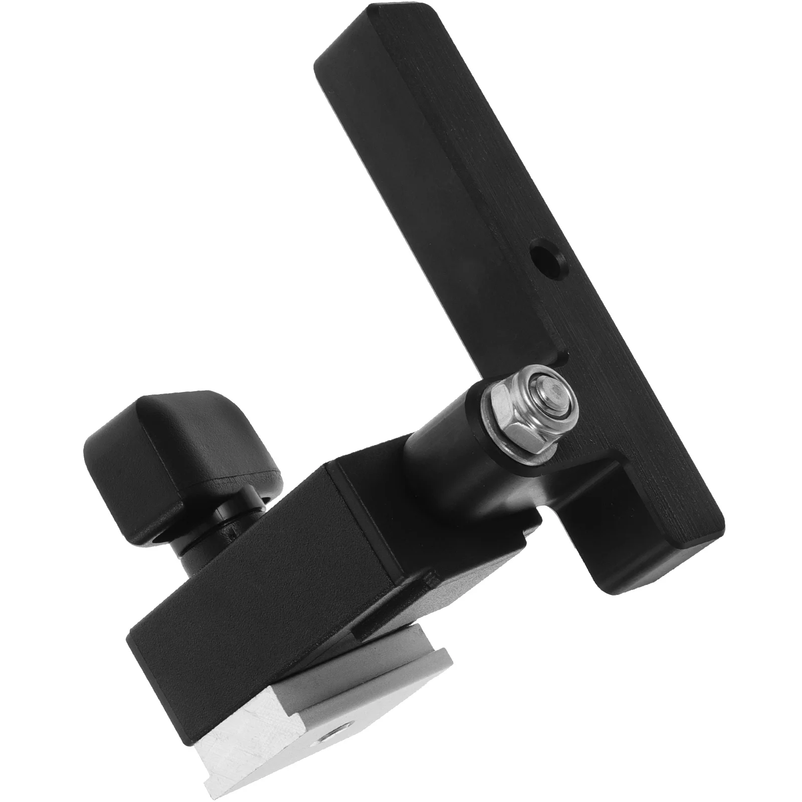

Aluminum Alloy T track Stop Block Limiter for Woodworking Sliding Fix Screw Knob St T slot Track Helper Length Limit