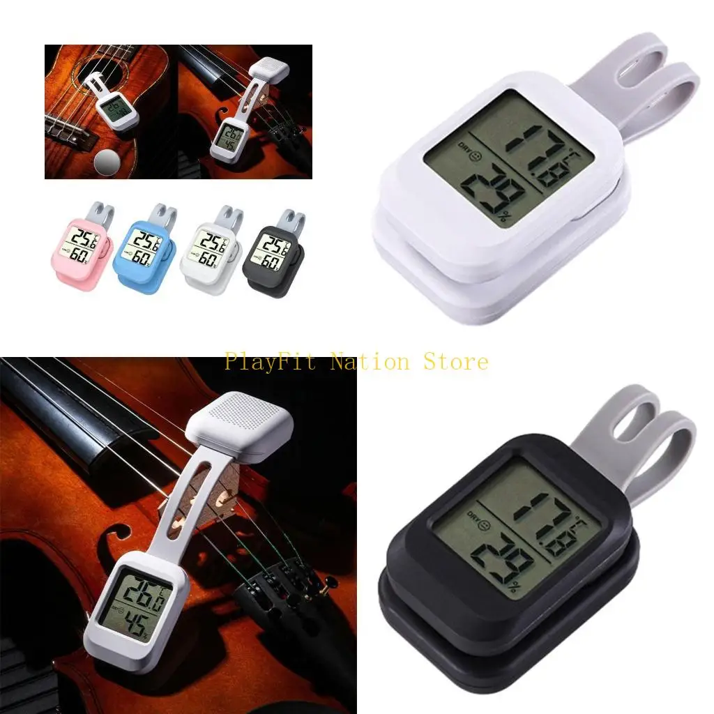 

242F 1 шт., датчик влажности для гитары, гигрометр для акустической гитары, увлажнитель звукового отверстия