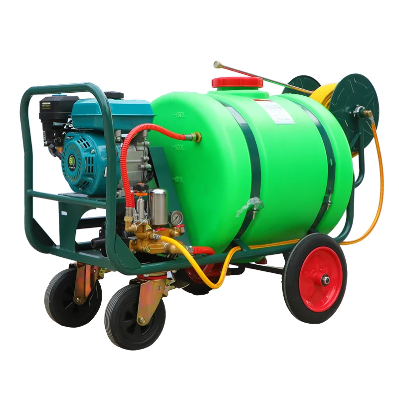 Gasoline Engine Power Sprayer Power Chemical Sprayer With Copper Plunger Pump Reliable And Stable