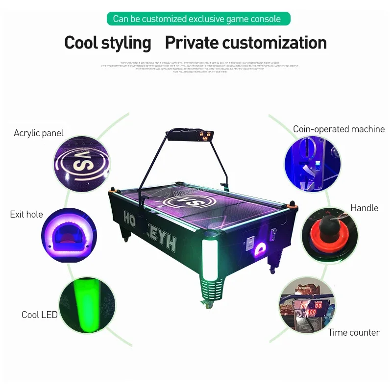 Wholesale Factory Arcade Machine Coin Operated Air Hockey Table Ice Hockey Table Boards Games