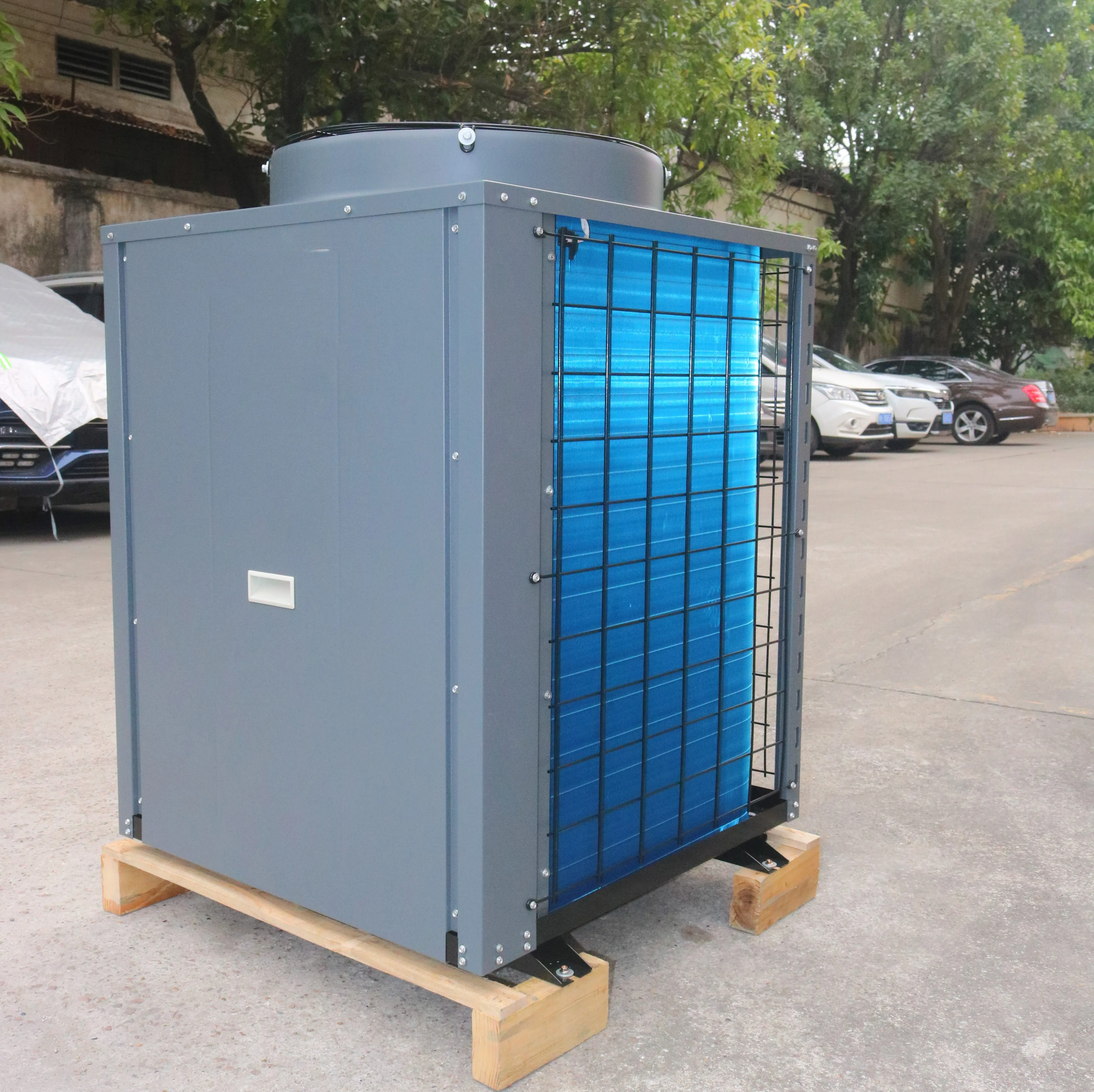 

New Arrival DC Inverter Air Source Heat Pump 500L All Climate Stainless Steel Heater with R410A Refrigerant -25℃ Low Temp