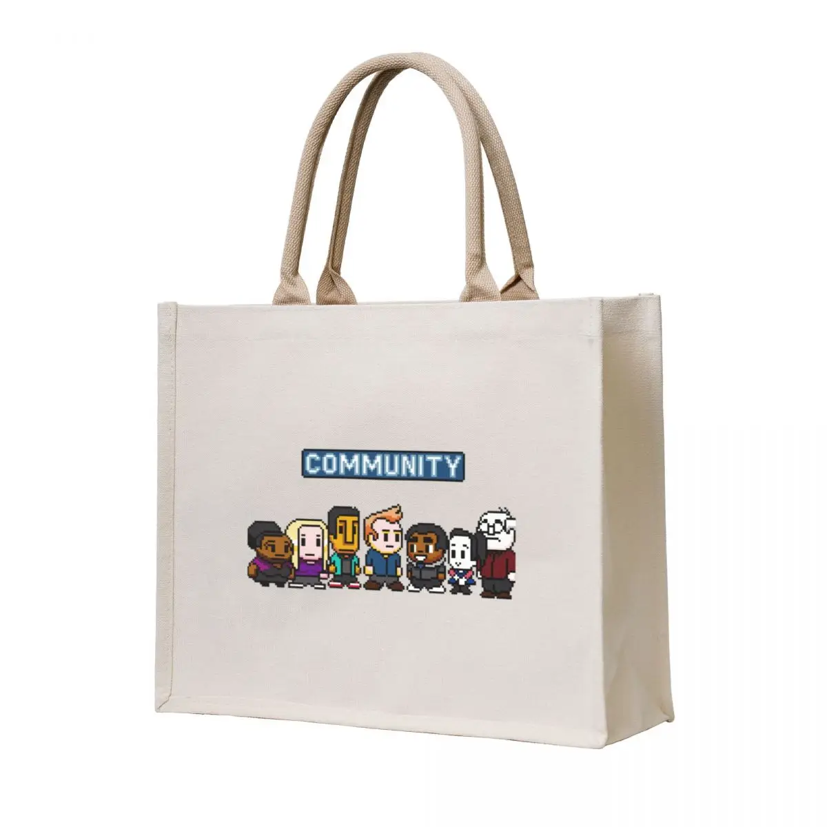 

community bit character team Active Tote Bag Cloth bag Women's bag shopping shoping