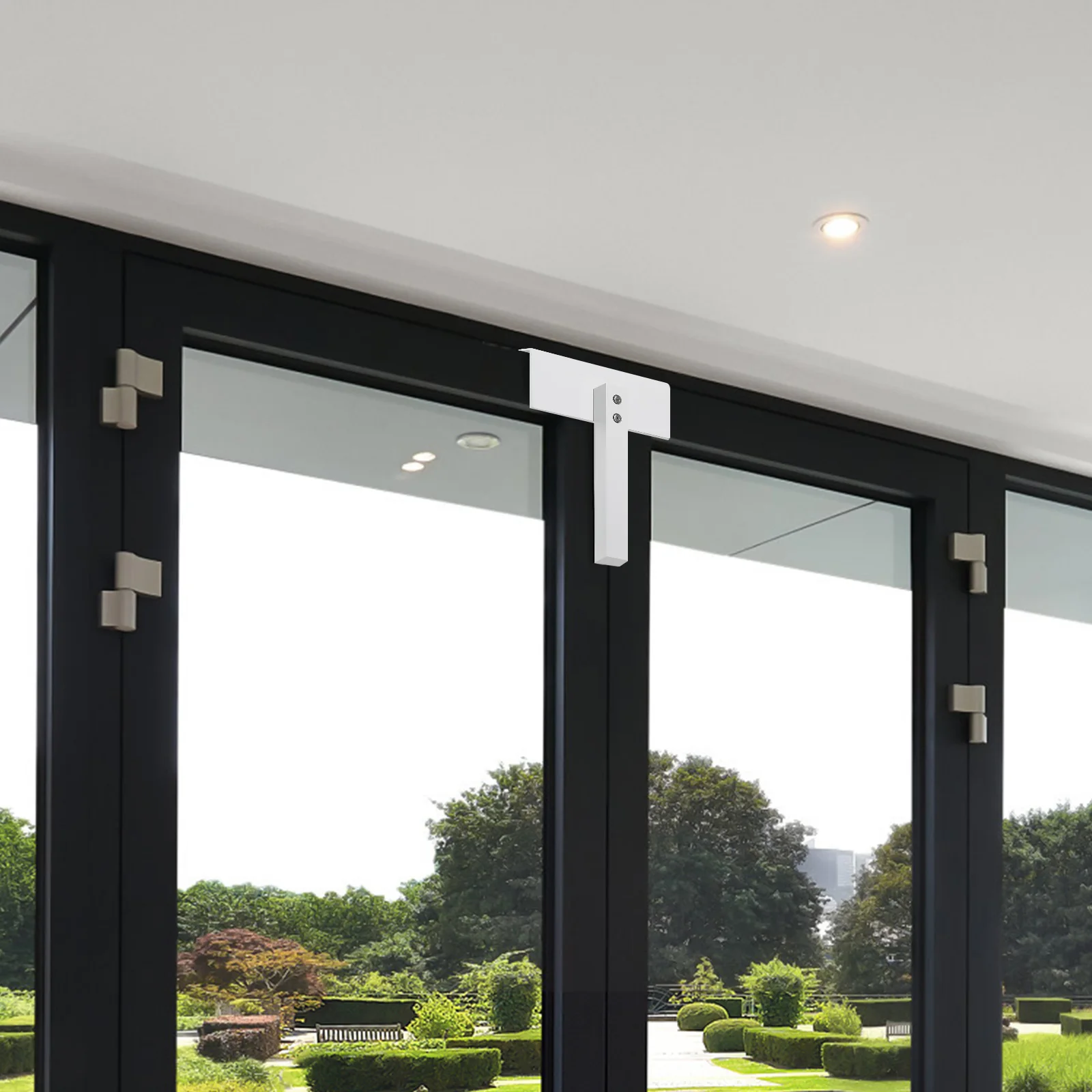 

Portable Bifold Door Lock Double Door Stable Security Lock for Closet Folding Doors Easy Installation Closet Locks