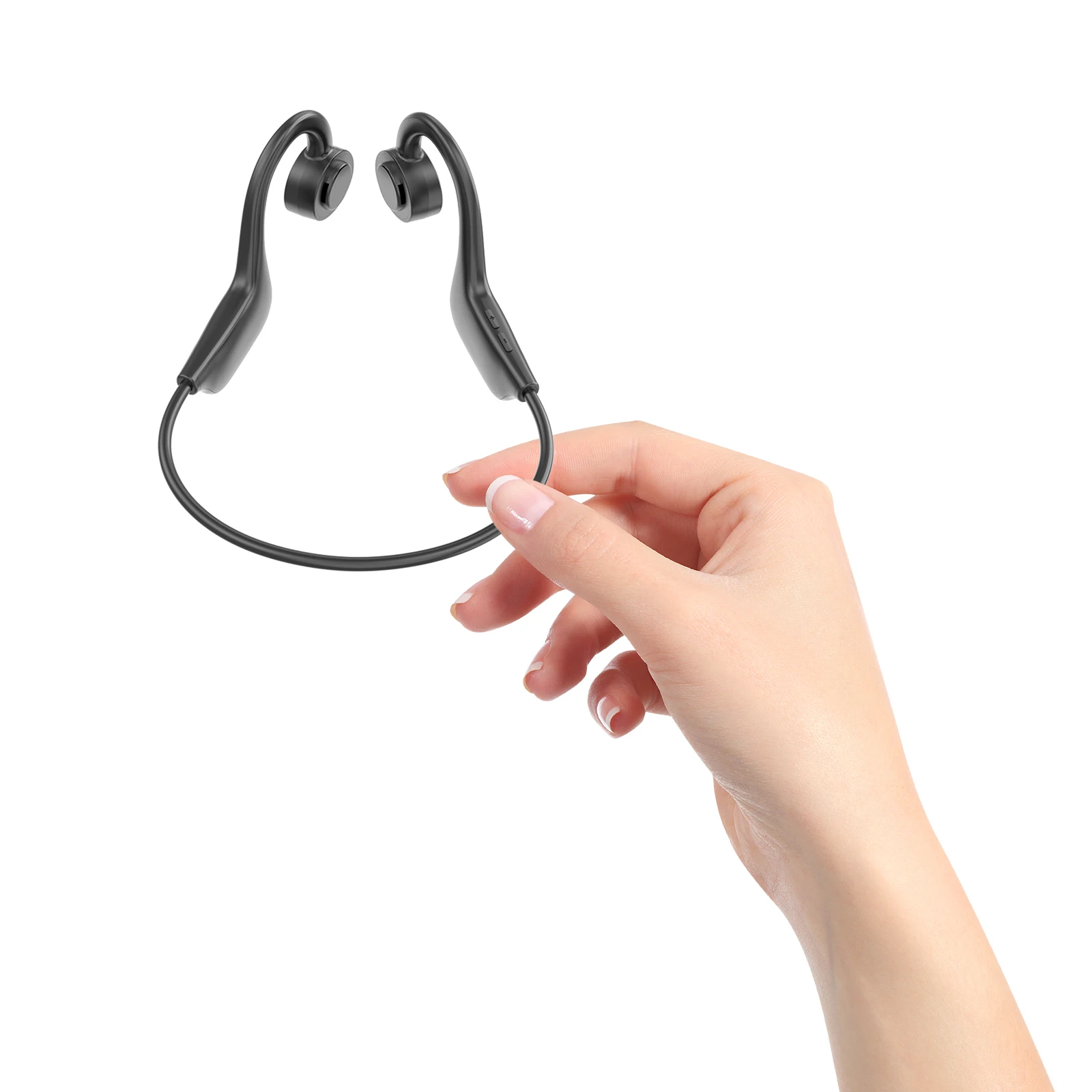 

Wireless Bone Conduction Headphone Cordless Headset 5.1 Sport Running Earbud Wireless Bone Conduction Headset Stereo