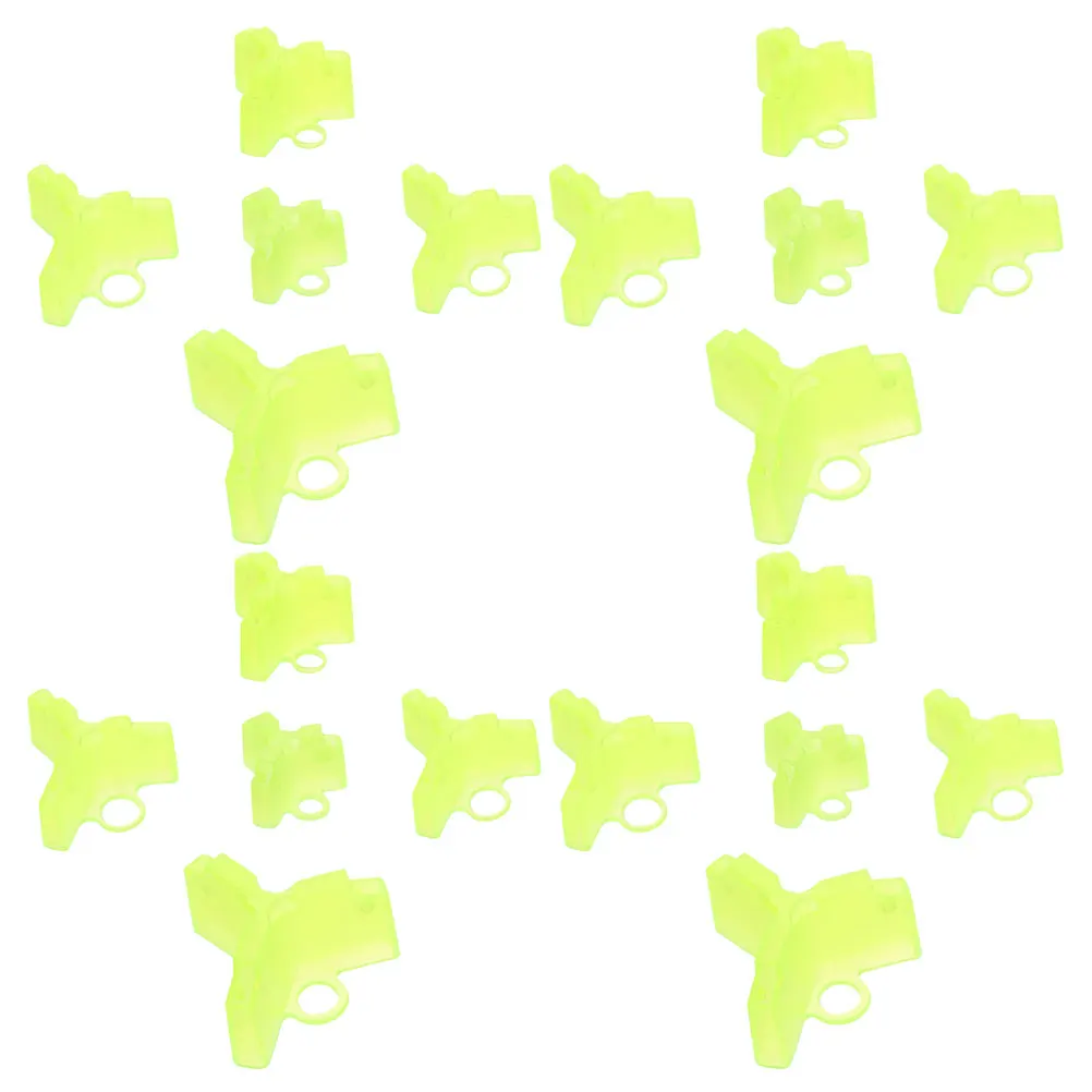 

75 Pcs Fishing Hook Protector Treble Cap Bonnet for Protective Cover Covers Yellow Guard