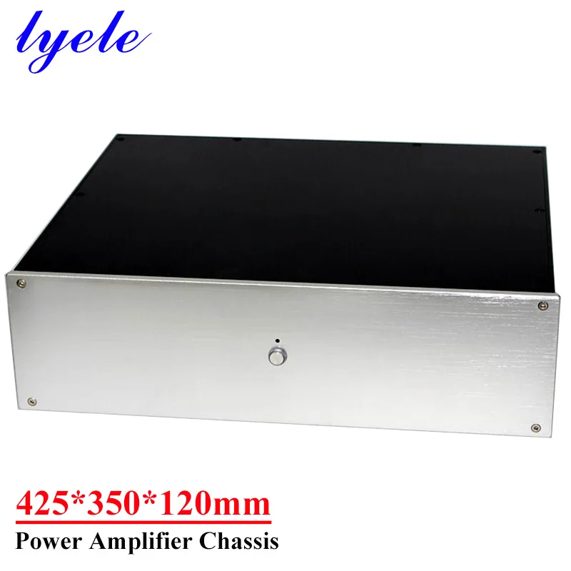 

425*350*120mm All-aluminum Power Amplifier Chassis Tube Machine Chassis High-end Diy Amplifier Audio Case Shell