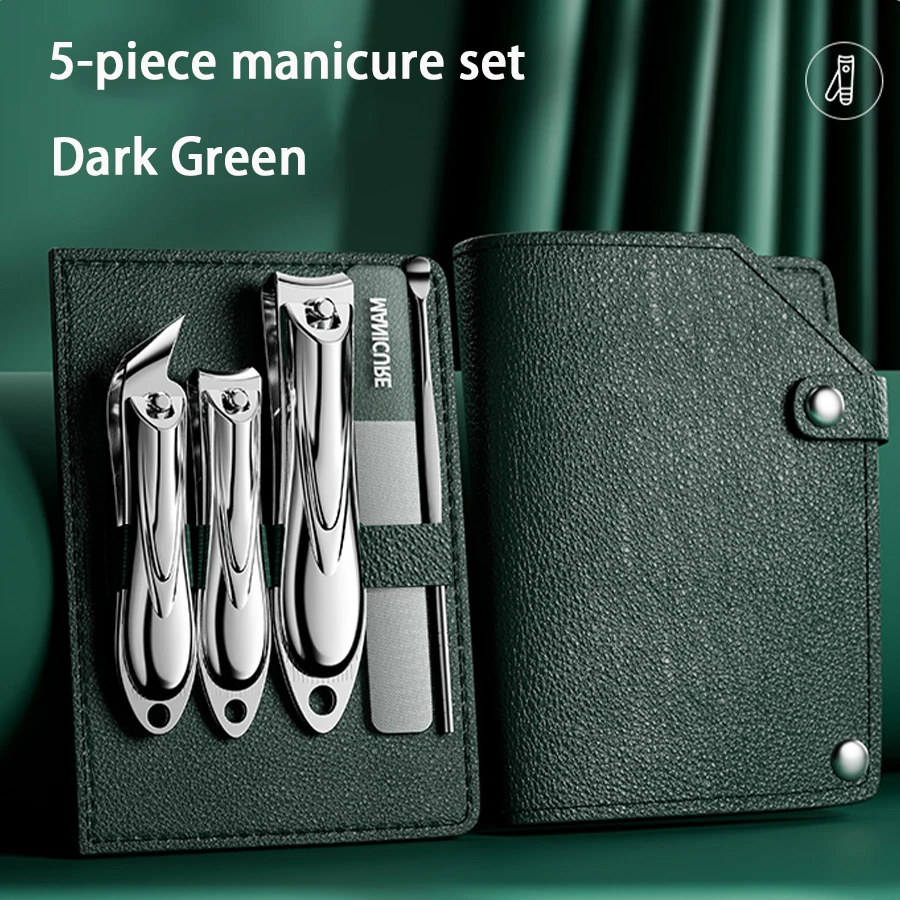 Manicure Set Personal Care Nail Clipper Kit Nail Clipper Set Grooming Kit Gift for Relatives Friends Families Travel