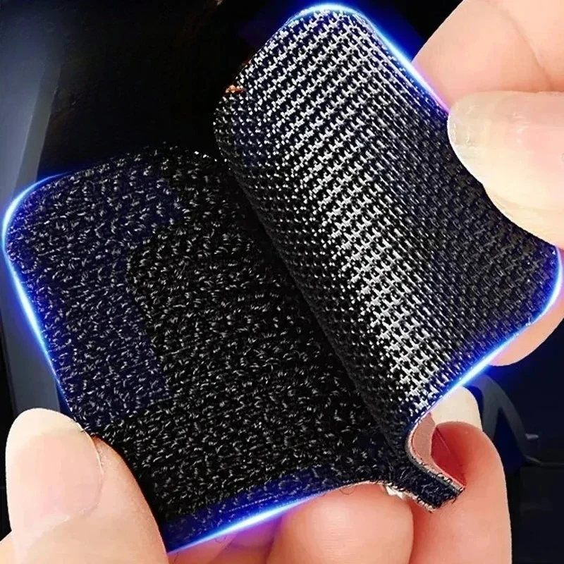 Starker Klebe-Velcro für den Autoeinsatz, doppelseitiges, nahtloses, selbstklebendes Klebeband, Fußmatte, unsichtbarer Klettverschluss gegen Rutschfalle