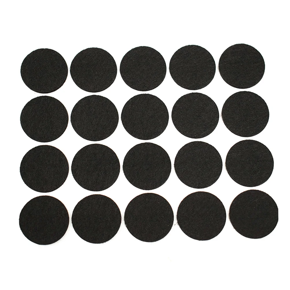 

100 Pcs Sofa Protector Foot Pad Chair Feet Mats Furniture Pads Felt Round Protective