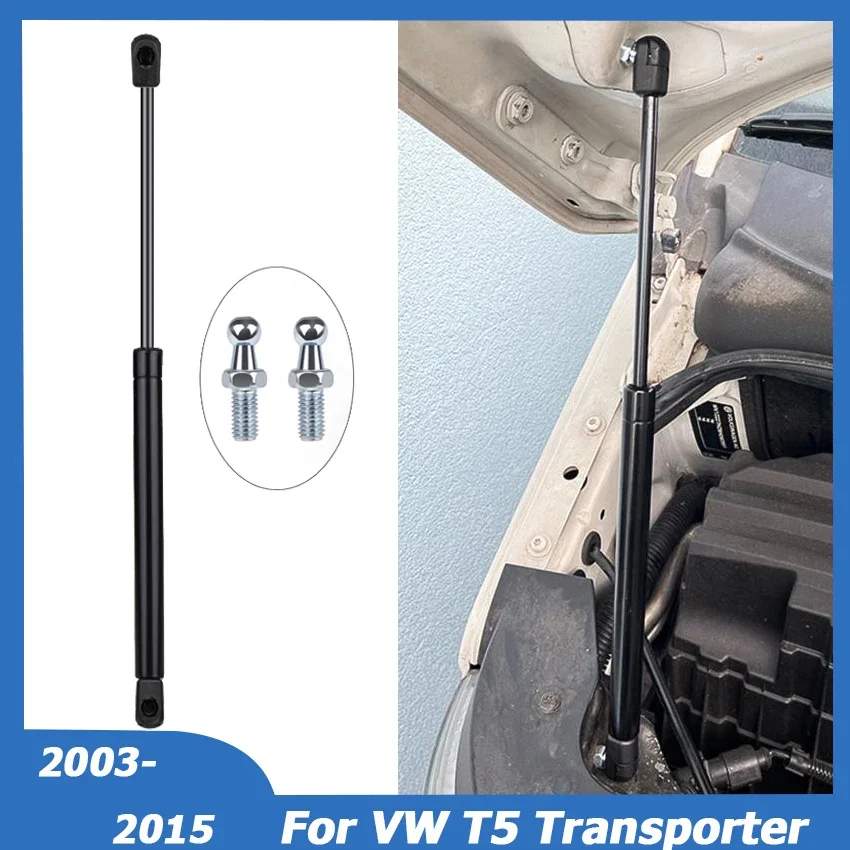 

For Volkswagen VW T5 Transporter Caravelle 2003-2015 Front Bonnet Hood Gas Spring Strut Bar Support Lift Car Styling 7E0823359