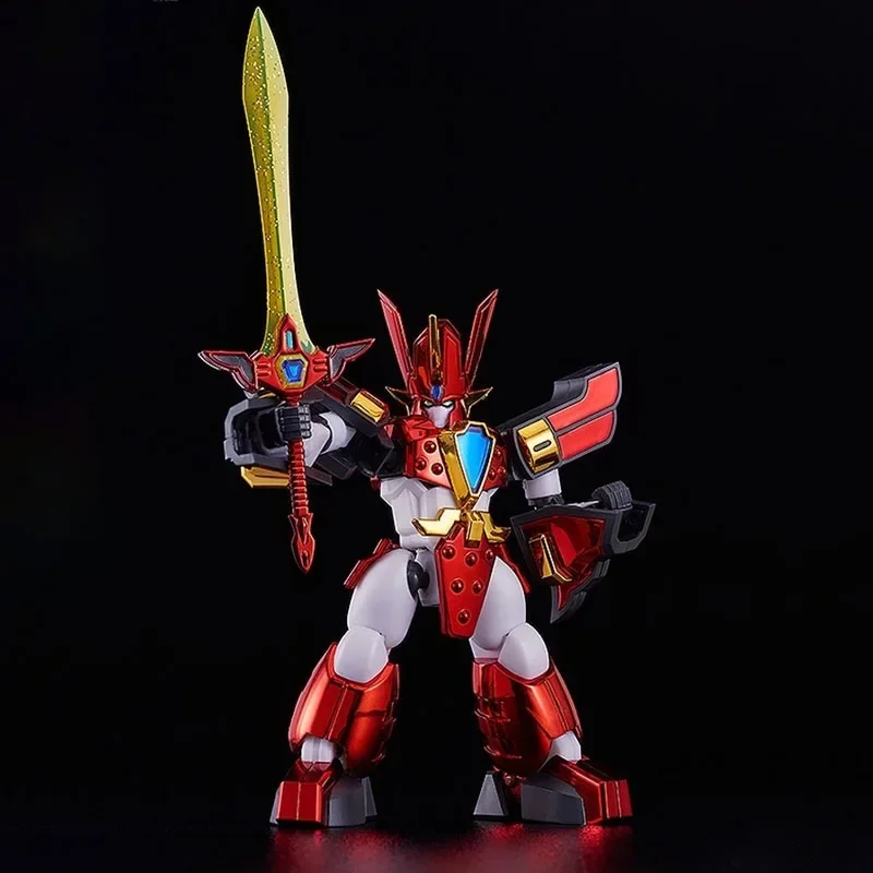 GSC Original MODEL KIT MODEROID Magical King Granzort METAL VER Anime Action Figure Assembly Model Toys Gifts for Boys 135mm