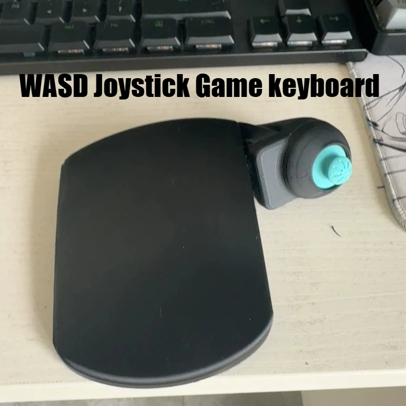 Replace WASD Game Keyboard Customized Wired One Hand Thumb Joystick Keyboard Mouse Combination 3D Printing Game Accessories