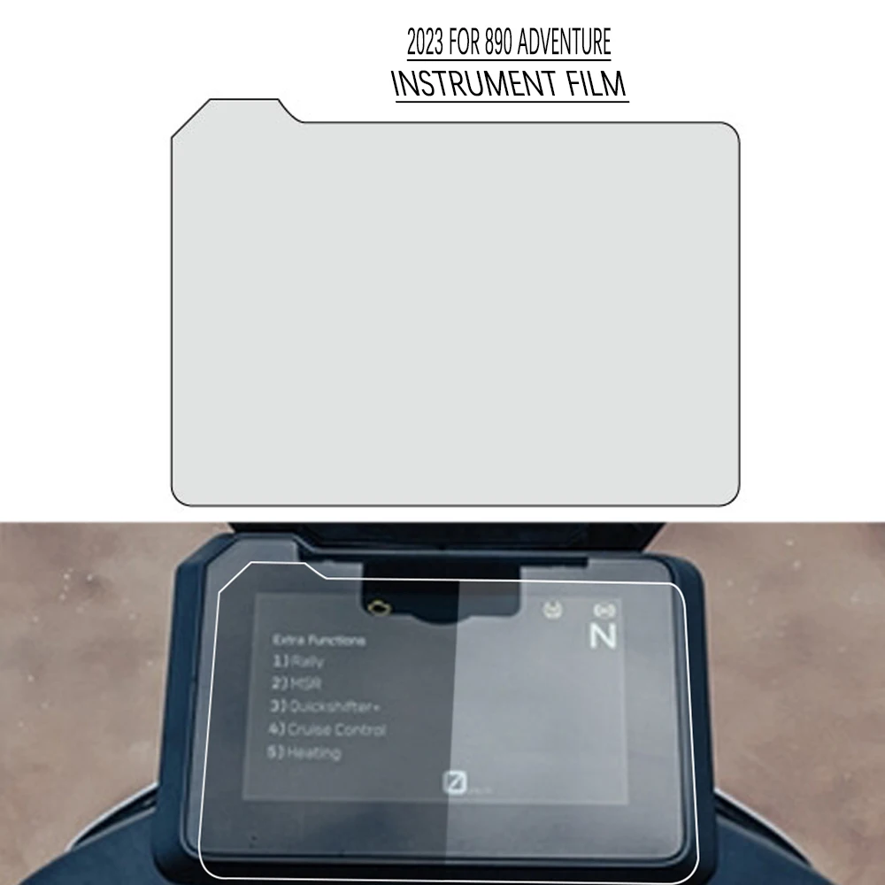 Para Adventure 890 R/Rally 2023 para Adventure 890 R/Rally 2023 nuevos accesorios de motocicleta Scratch Cluster pantalla tablero Prot