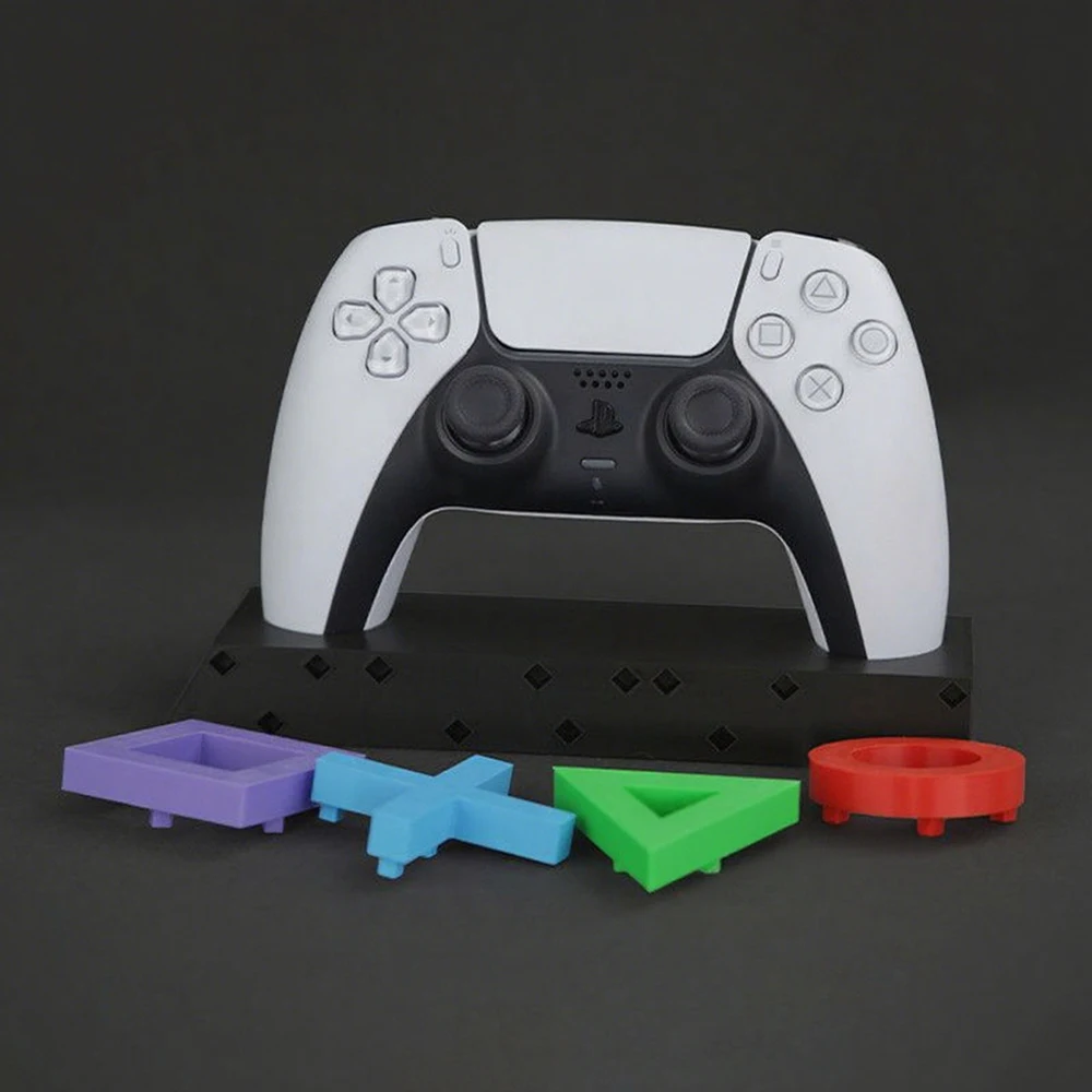 게임 핸들 베이스 보관 브래킷 - PS5 핸들 데스크탑 장식 장식품에 적합 썸네일 3