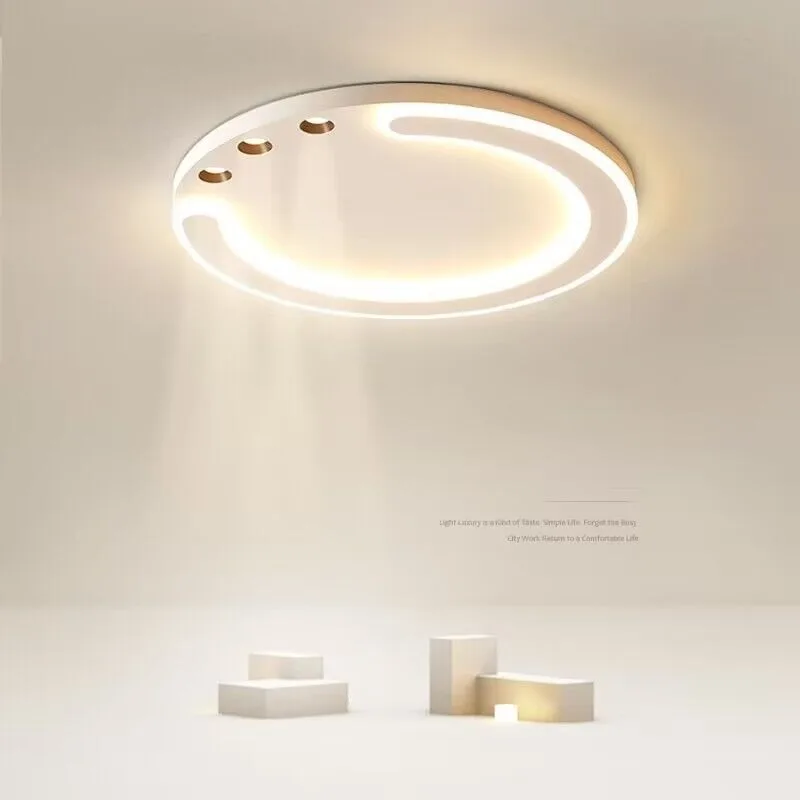 Bedroom Light Without Master Light Bedroom Simple and Modern LED Ultra-thin Ceiling Lamp Small Living Room Cloud Restaurant