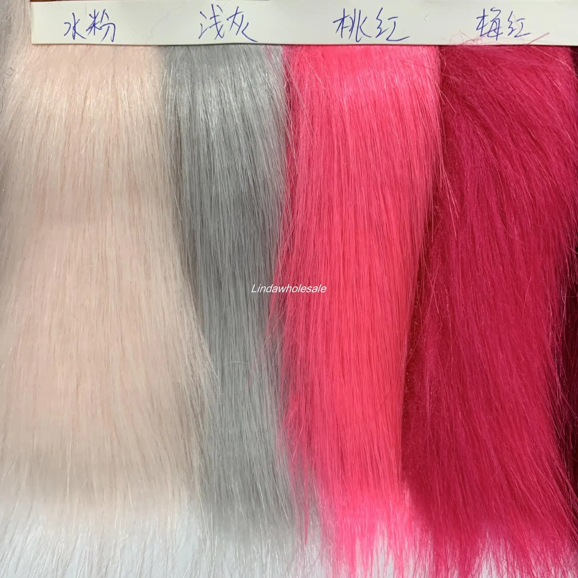 Großhandel dicke Qualität Flor 5cm Kunst pelz Stoff, Plüsch Filz Stoff, Fuchs Kunst pelz, Teppich Dekoration Materialien – Detail 26