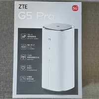 New Released ZTE 5G AI CPE G5 Pro MC8512 Dual 2.5G Ports NFC WiFi 7 BE7200 Unlocked 5G 4G LTE Sim Router 4CC Carrier Aggregation