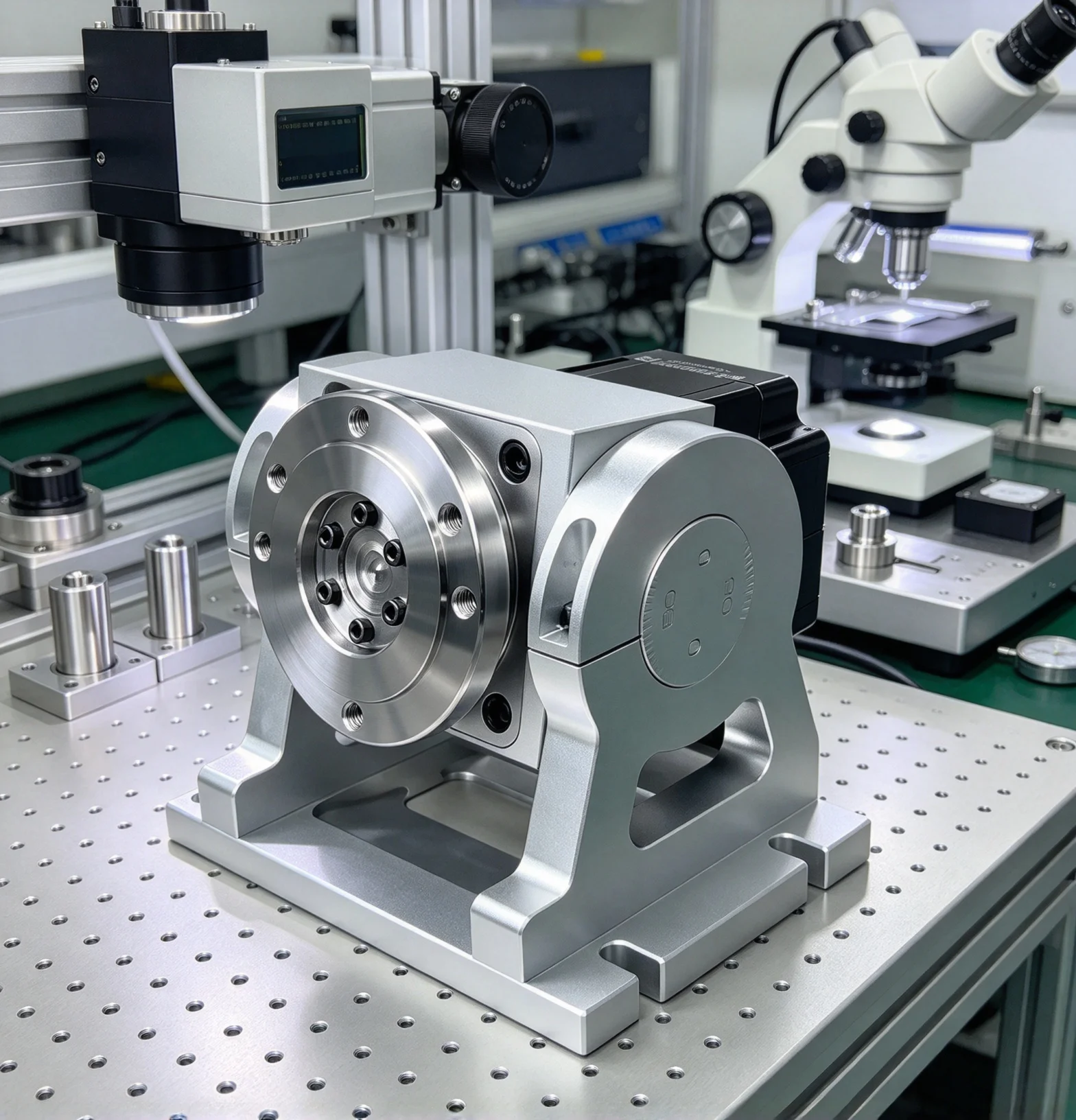 Chuck CNC 4th Axis Rotary Indexer 100mm NEMA34 Stepper Motor 3 4 Jaw Dividing Head 50:1 Ratio