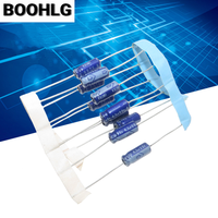 10PCS imported horizontal axial polarized filter electrolytic capacitor 35v 4.7uf 5X13mm