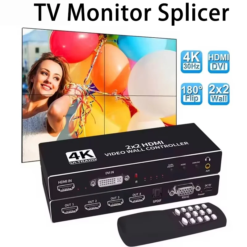 4K 2X2 Video Wall C… - image