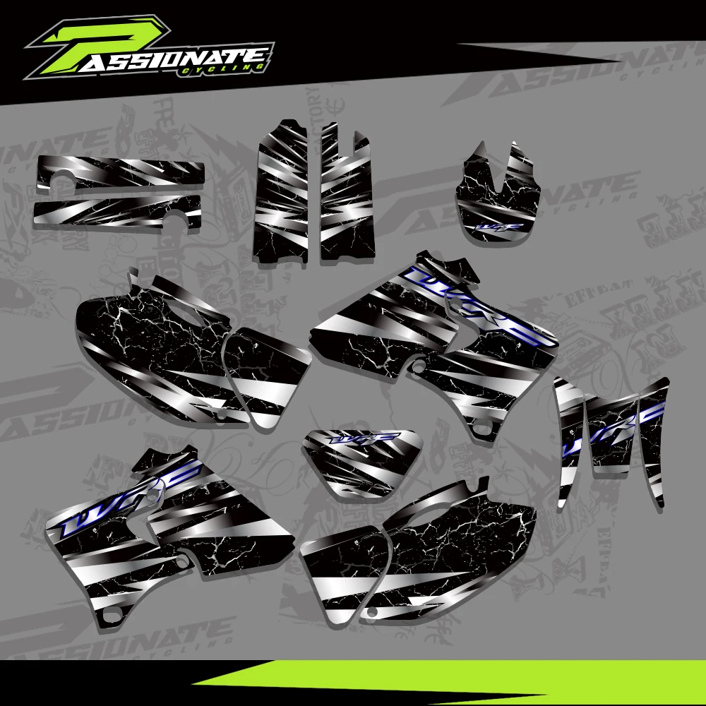 

Full Graphics Decals Stickers Motorcycle Background Custom For YAMAHA WR250F WR400F WR426F 1998-2002 1998 1999 2000 2001 2002