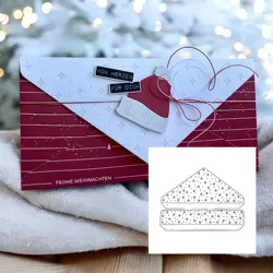 2025 New Arrival Envelope Metal Cutting Dies for DIY Scrapbooking Card Making Stencils Photo Albums Embossing Craft Decoration