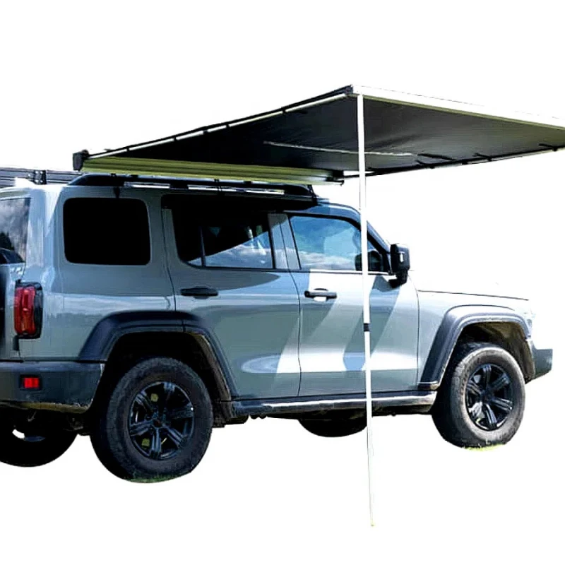 

Selling Hot Sale 420D Ox Retractable Car Roof Tent Side Awning Camping High Quality