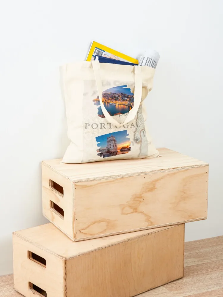 Portugal Tote Bag shoping bag cute pouch bag handbag Women's #4