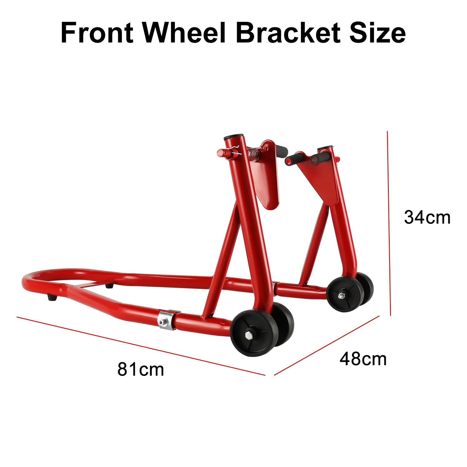 Conentool Rear and Front Paddock Stand for Dirt Bike / Motorcycle / Motorbike Heavy Duty Swing Arm Cup Adaptors