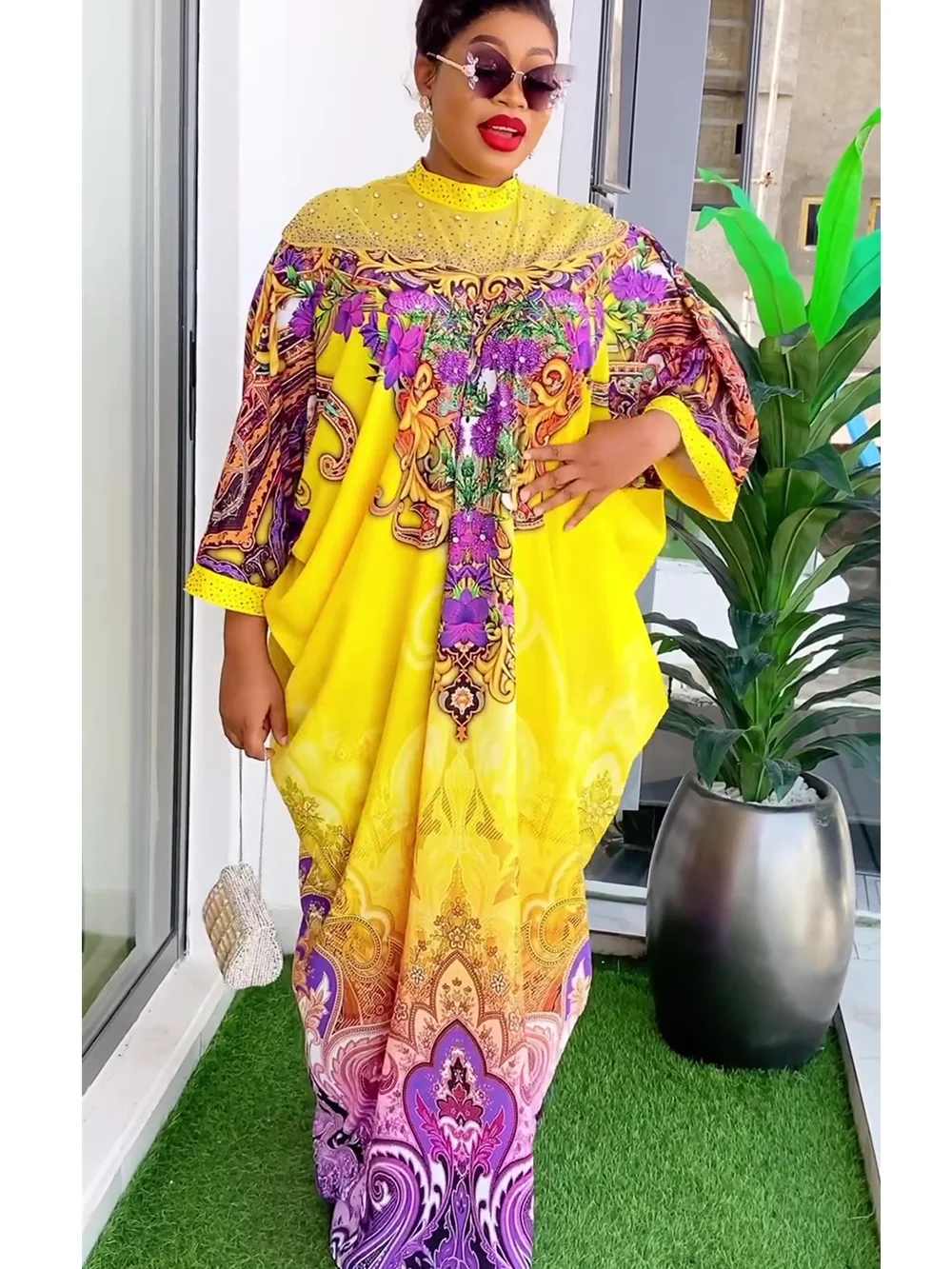 Vestidos africanos elegantes para mulheres, Boubou com estampa muçulmana, Abayas Robe, roupas tradicionais africanas, roupa Ankara, vestido de noite